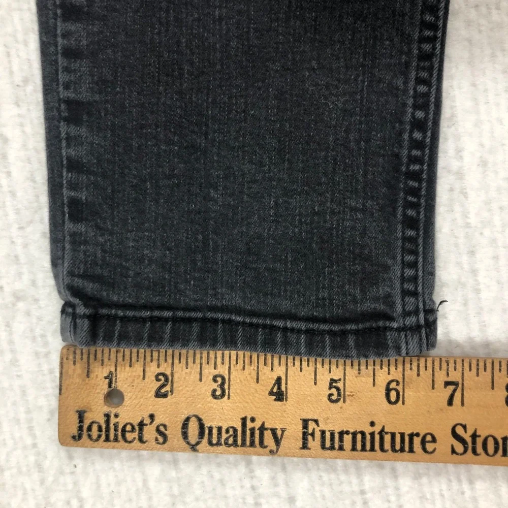 Levis 511 Slim Fit Jeans Mens‎ 30x27 Faded Black Denim Pants 04511-4406